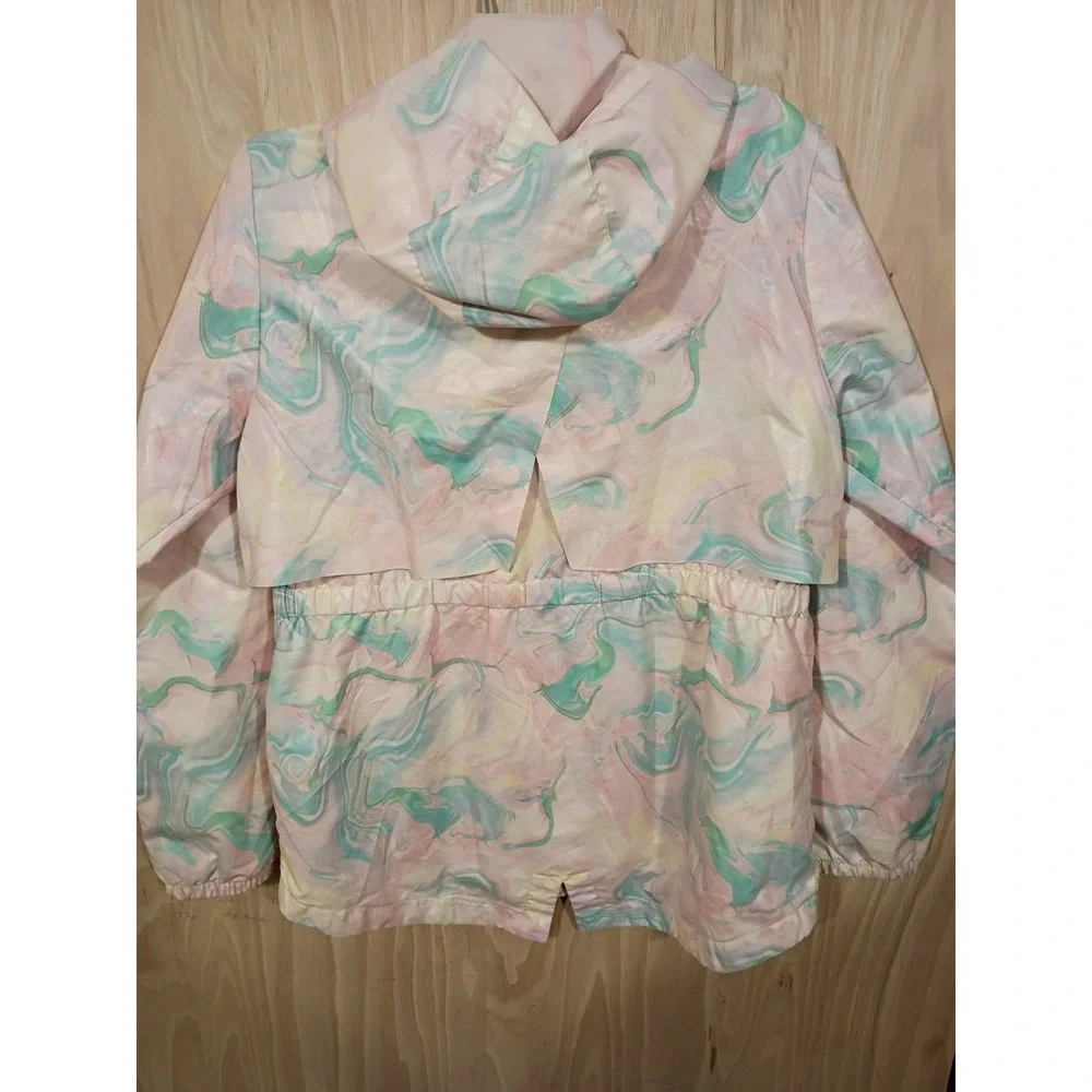 Champion Windbreaker Jacket Hooded. Girls Size Large‎ 10-12.